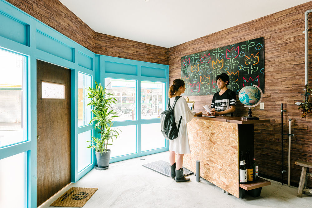 ゲストハウス おしてるや Self Check-In Osaka Bagian luar foto